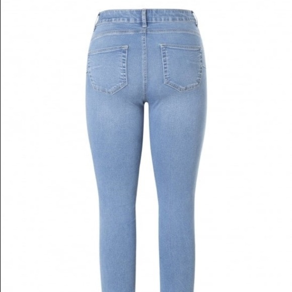 𝅺YEST Denim “Joy” Light Blue Jeans Waist 28” - Picture 3 of 12